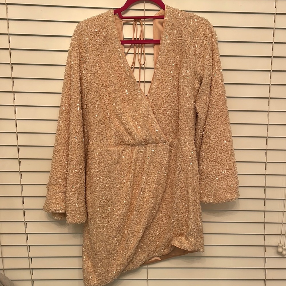 Michael Costello x revolve Valerie sequin dress
